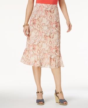 Alfred Dunner La Dolce Vita Textured Skirt