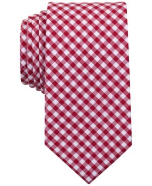 Bar Iii Men's Troy Checked Skinny Tie, Only At Macy's
