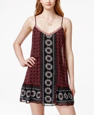 American Rag Printed Ruffle-hem Slip Dress, Only At Macy's