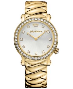 Juicy Couture Women's La Luxe Gold-tone Stainless Steel Bracelet Watch 36mm 1901488