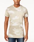 American Rag Men's Washed-out Camo-print T-shirt, Created For Macy's