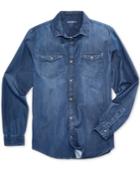 Calvin Klein Men's Chill Indigo Denim Shirt