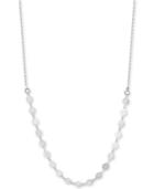Unwritten Multi-disc Statement Necklace In Sterling Silver