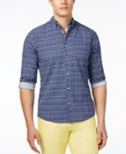 Tommy Hilfiger Milos Seersucker Print Long-sleeve Shirt