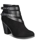 Material Girl Mini Ankle Booties, Created For Macy's Women's Shoes