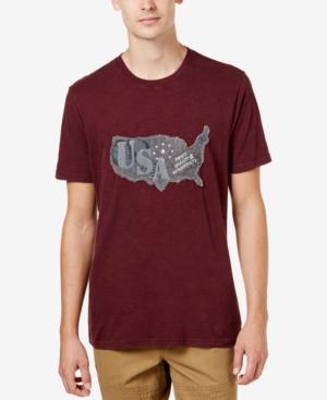 American Rag Men's Usa Embroidered T-shirt, Created For Macy's