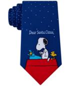 Peanuts Men's Dear Santa Clause Tie