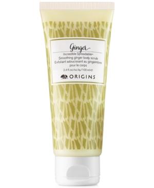 Origins Ginger Incredible Spreadable Smoothing Ginger Body Scrub, 3.4 Oz - Only At Macy's