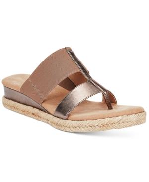 Adrienne Vittadini Codie Flat Sandals Women's Shoes