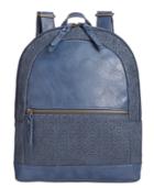 Style & Co Airyell Daisy Perforated Medium Backpack, Only At Macy's