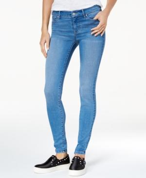 Celebrity Pink Juniors' Distressed Skinny Ankle Jeans