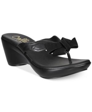 Callisto Bonnye Wedge Sandals, Only At Macy's Women's Shoes