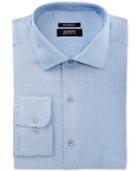 Alfani Men's Classic/regular Fit Performance Stretch Easy Care Tattersall Dress Shirt, Only At Macy's