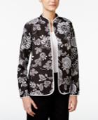 Alfred Dunner City Life Reversible Quilted Jacket