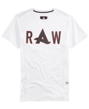 G-star Raw Men's Afrojack Graphic-print Logo T-shirt