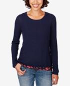 Lucky Brand Layered-look Sweater
