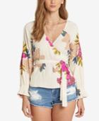 Billabong Juniors' Printed Wrap Blouse