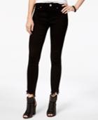 Indigo Rein Juniors' Side-zip Skinny Ankle Jeans