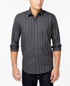 Tasso Elba Holden Check Long-sleeve Shirt, Only At Macy's