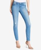 Jessica Simpson Juniors' Kiss Me Destructed Skinny Jeans