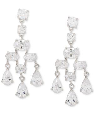 Giani Bernini Cubic Zirconia Chandelier Drop Earrings In Sterling Silver, Created For Macy's