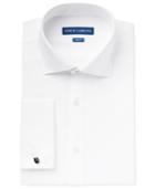 Vince Camuto Men's Slim-fit Comfort Stretch Sateen French Cuff Dress Shirt