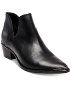 Steve Madden Women's Tempee Block-heel Booties Women's Shoes
