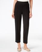 Alfred Dunner Madison Park Collection Pull-on Slim-leg Ankle Pants