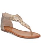 Jessica Simpson Kalie Embellished Flat Thong Sandals Women's Shoes