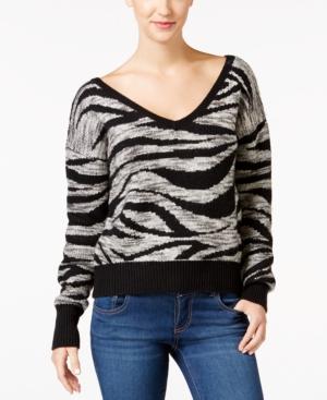 Calvin Klein Jeans Jacquard V-neck Sweater