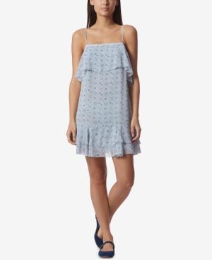 Avec Les Filles Constellation-print Slip Shift Dress