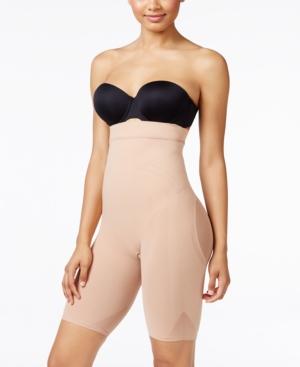 Thalia By Leonisa Firm Control High-waist Thigh-compression Shorts 012807m, Only At Macy's