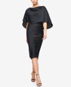 Fame And Partners Low-back Overlay Petti-length Dress