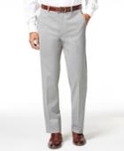 Alfani Red Men's Traveler Light Grey Solid Slim-fit Pants, Only At Macy's