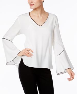 Calvin Klein Bell-sleeve Top