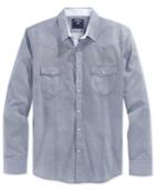 Level 10 Men's Graphic Woven Button-front Shirt