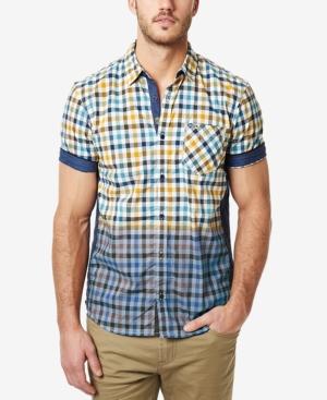 Buffalo David Bitton Men's Sakirn Short-sleeve Plaid Shirt