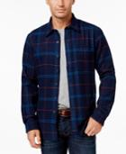 Club Room Men's Long-sleeve Plaid Shirt, Only At Macy's