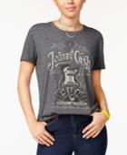 Hybrid Juniors' Johnny Cash Graphic T-shirt