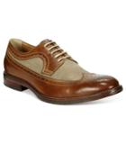Johnston & Murphy Men's Garner Wing Tip Oxfords Men's Shoes