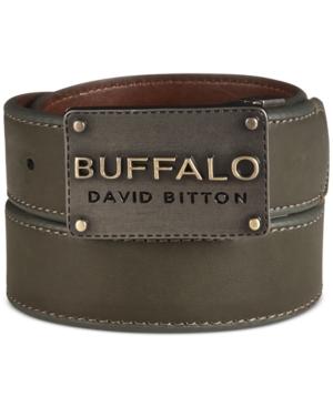 Buffalo David Bitton Reversible Logo Plaque Belt