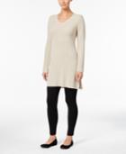 Style & Co. V-neck Tunic Sweater, Only At Macy's