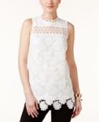 Alfani Prima Lace Shell, Only At Macy's