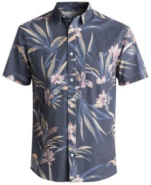 Quiksilver Men's Longa Locka Floral Pocket Shirt
