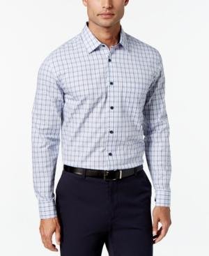Tasso Elba Men's Long-sleeve Plaid Shirt, Created For Macy's