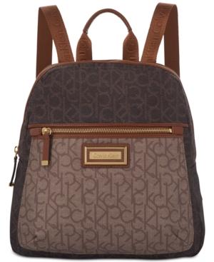 Calvin Klein Belfast Nylon Signature Medium Backpack