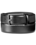Hugo Boss Men's Gantic Embossed Leather Belt