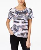 Calvin Klein Jeans Striped Print T-shirt