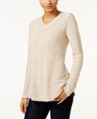 Style & Co V-neck Sweater, Only At Macy's