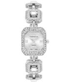 Charter Club Women's Silver-tone Crystal Bracelet Watch 32mm, Only At Macy's